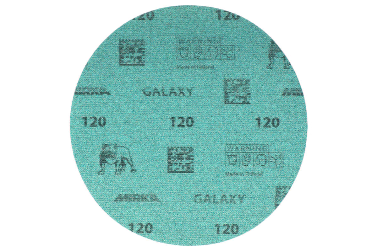 Mirka GALAXY 150mm Grip 120, 100/pack | beschicht.com