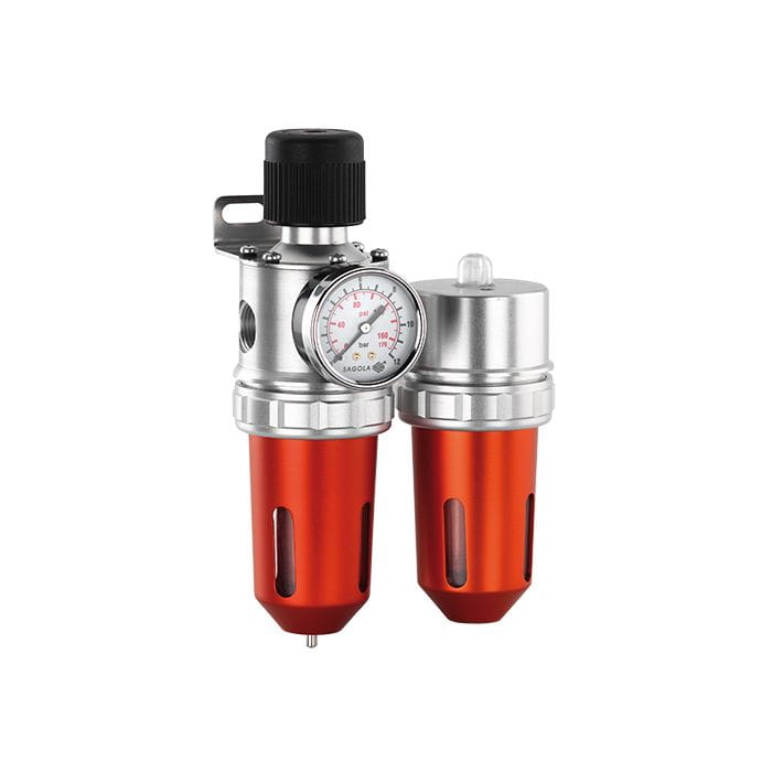 Sagola 970 Plus Luftfilter / Druckregler; 1/4" 0–10 Bar - Für präzise Anwendungen