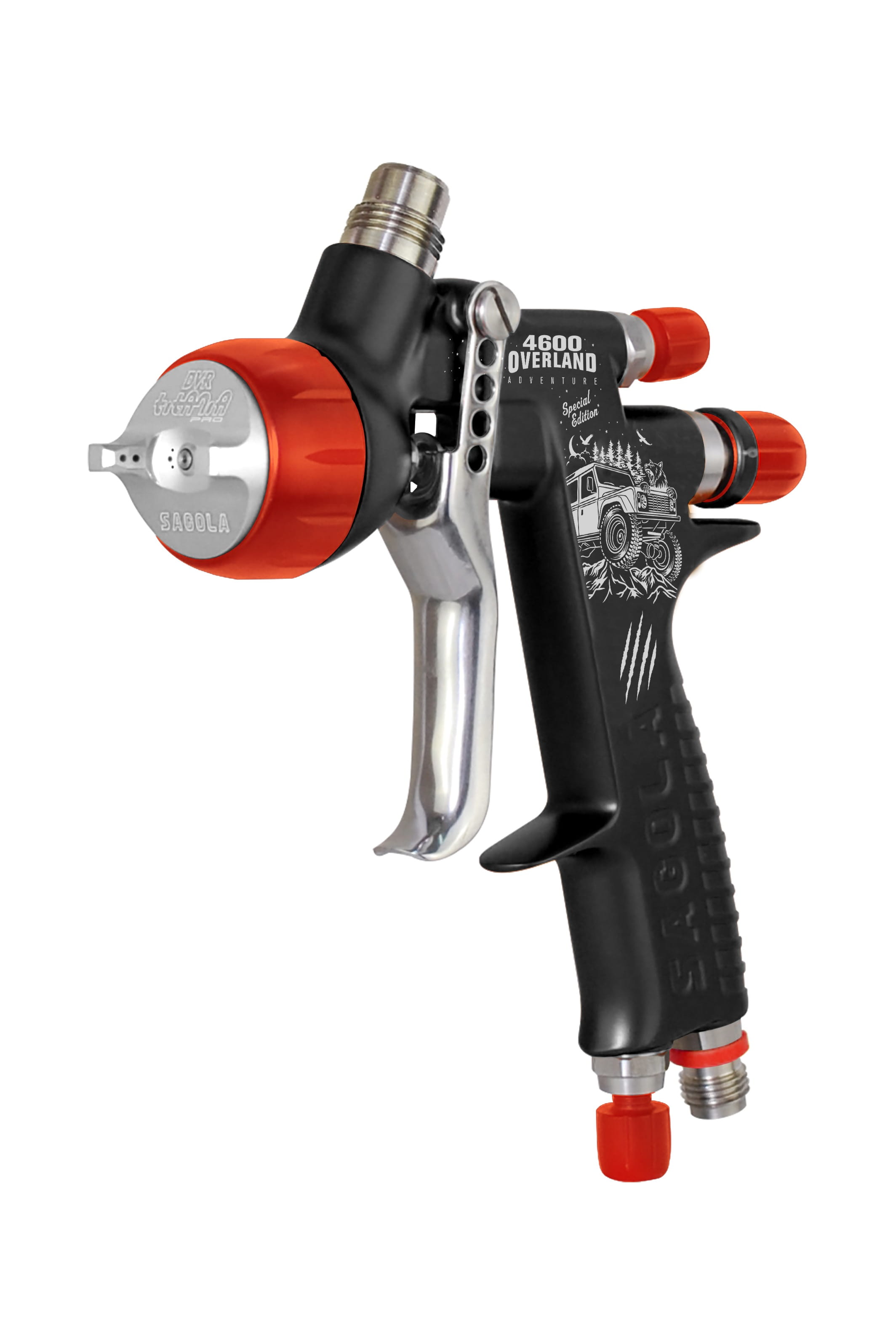 Sagola 4600 Overland Adventure Lackierpistole, DVR T/Pro XL 1,20 mm – Premium-Edition für Top-Finish