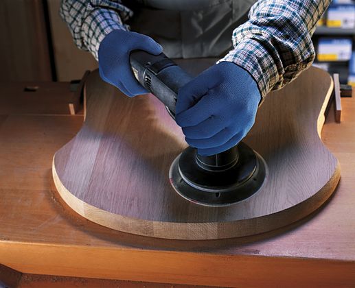 sia Abrasives 1919 siawood + – siafast Schleifscheibe – Ø 115 mm, ohne Loch – Typ: antistatisch – Körnung 40
