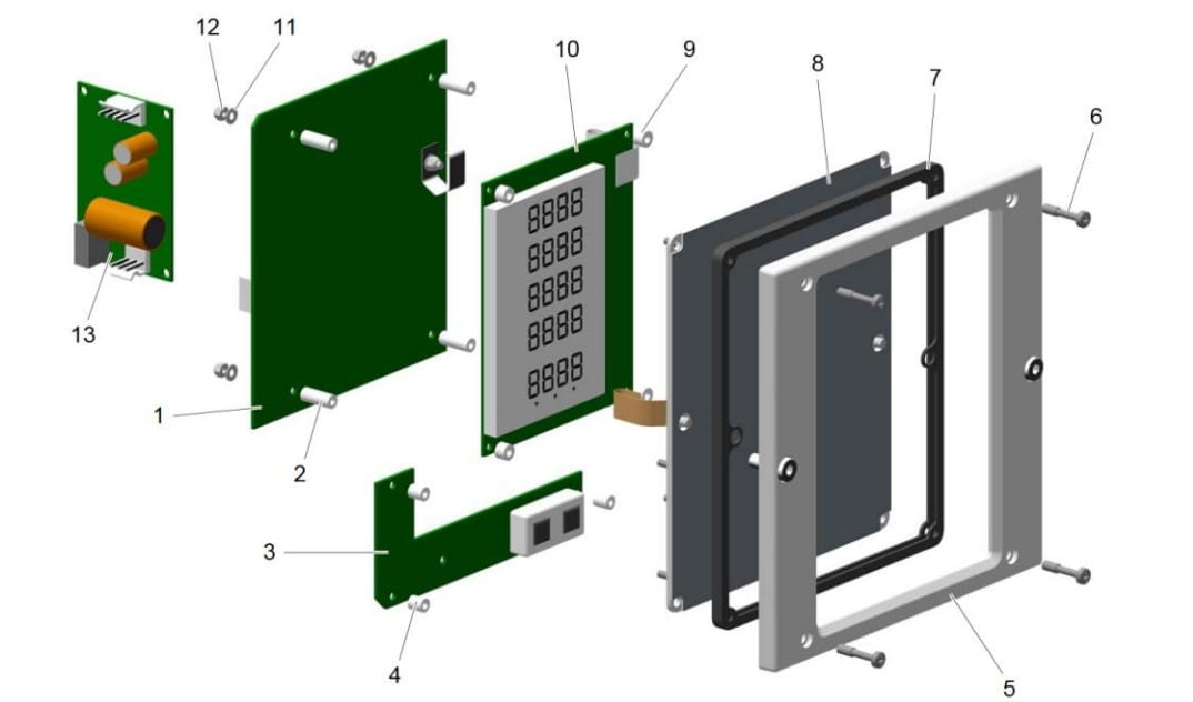 1 | Gema OptiStar Mainboard V2.0 – komplett