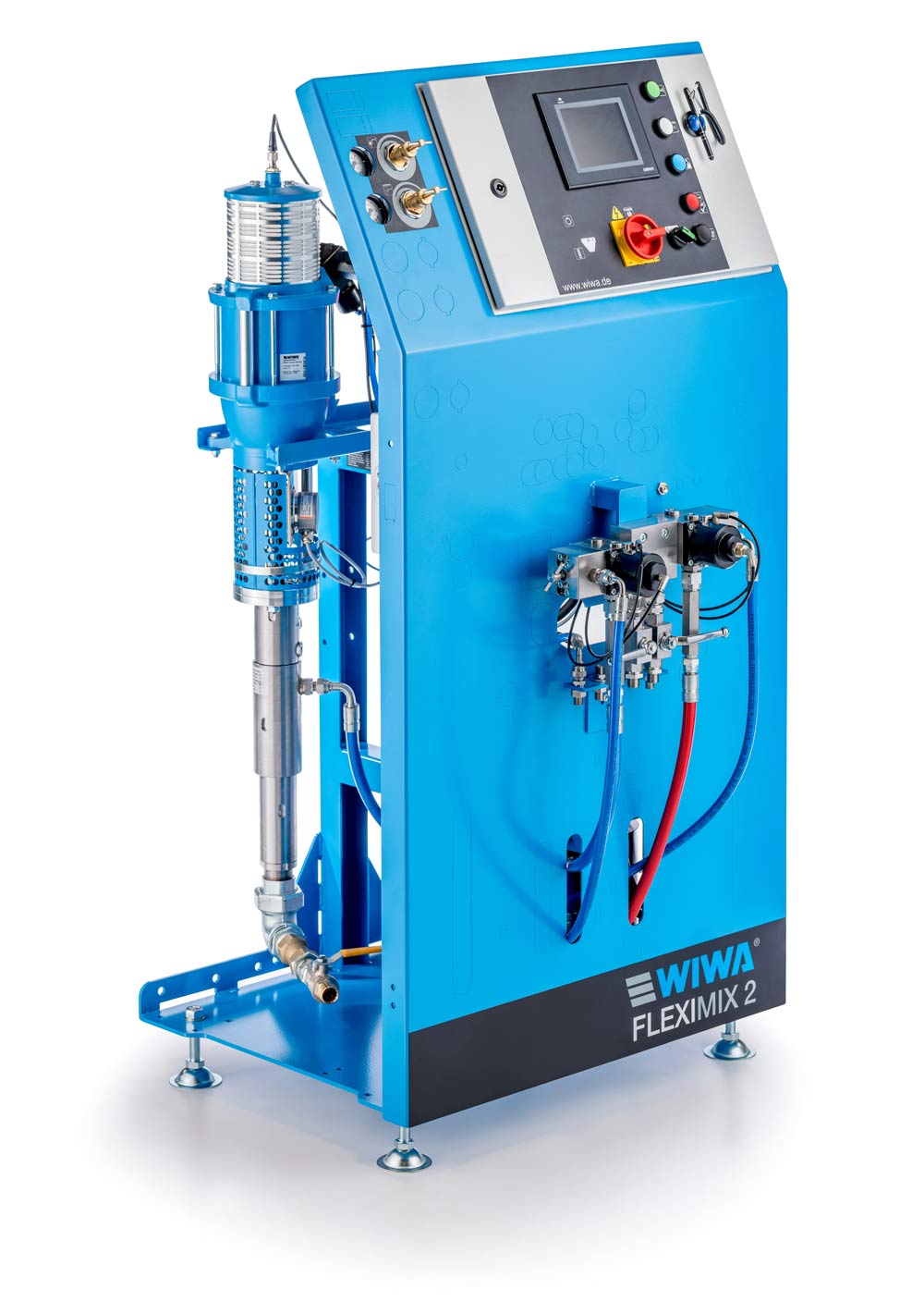 WIWA FLEXIMIX 2 PHOENIX GX elektronischen 2K Misch- und Dosieranlagen für bis zu 4 Komponenten (Konfiguration auf Anfrage)