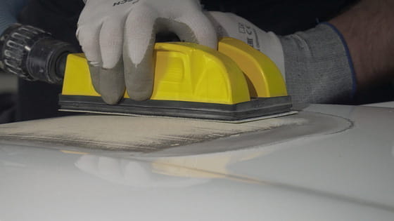 sia Abrasives 1550 siapower – siafast Schleifstreifen – 70 x 125 mm, ohne Loch – Körnung 40