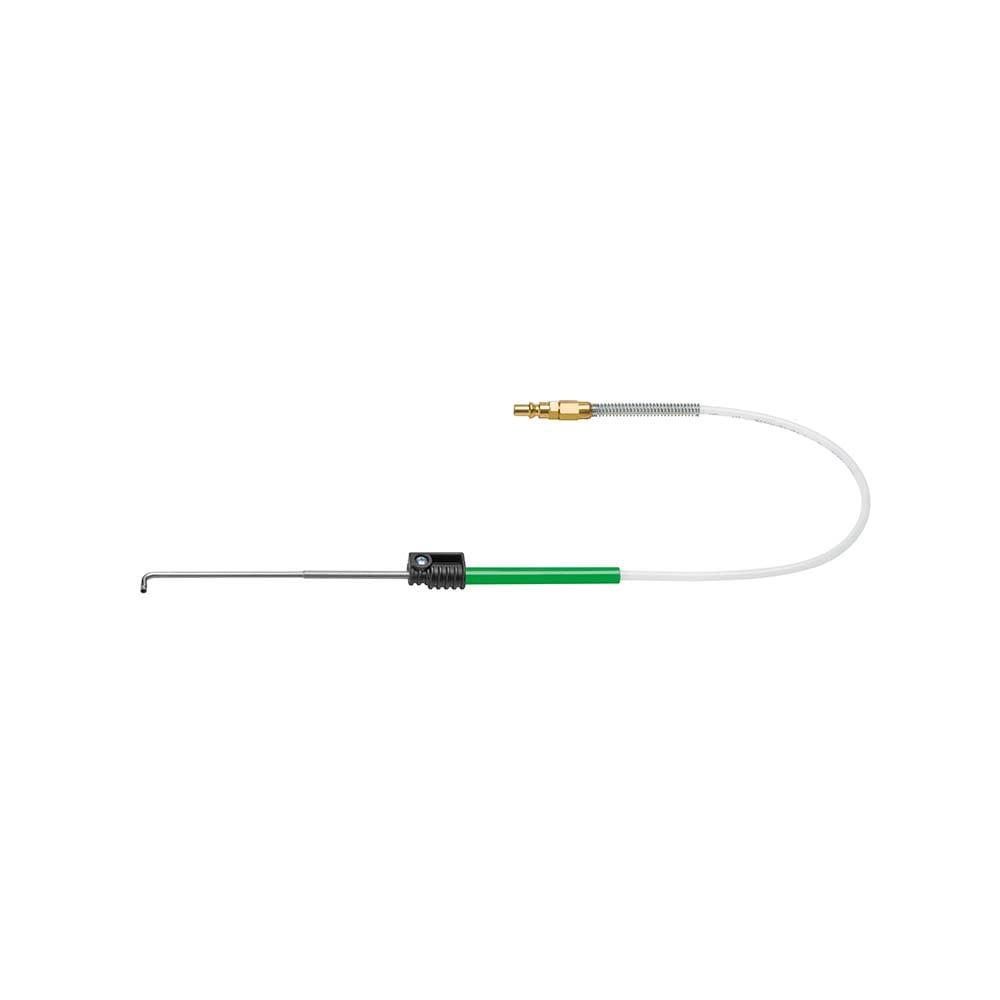 Sonda a gancio Venturi Ø 5 mm, con tubo flessibile di guida, tubo di spruzzatura Venturi, per applicazioni su cavità e superfici