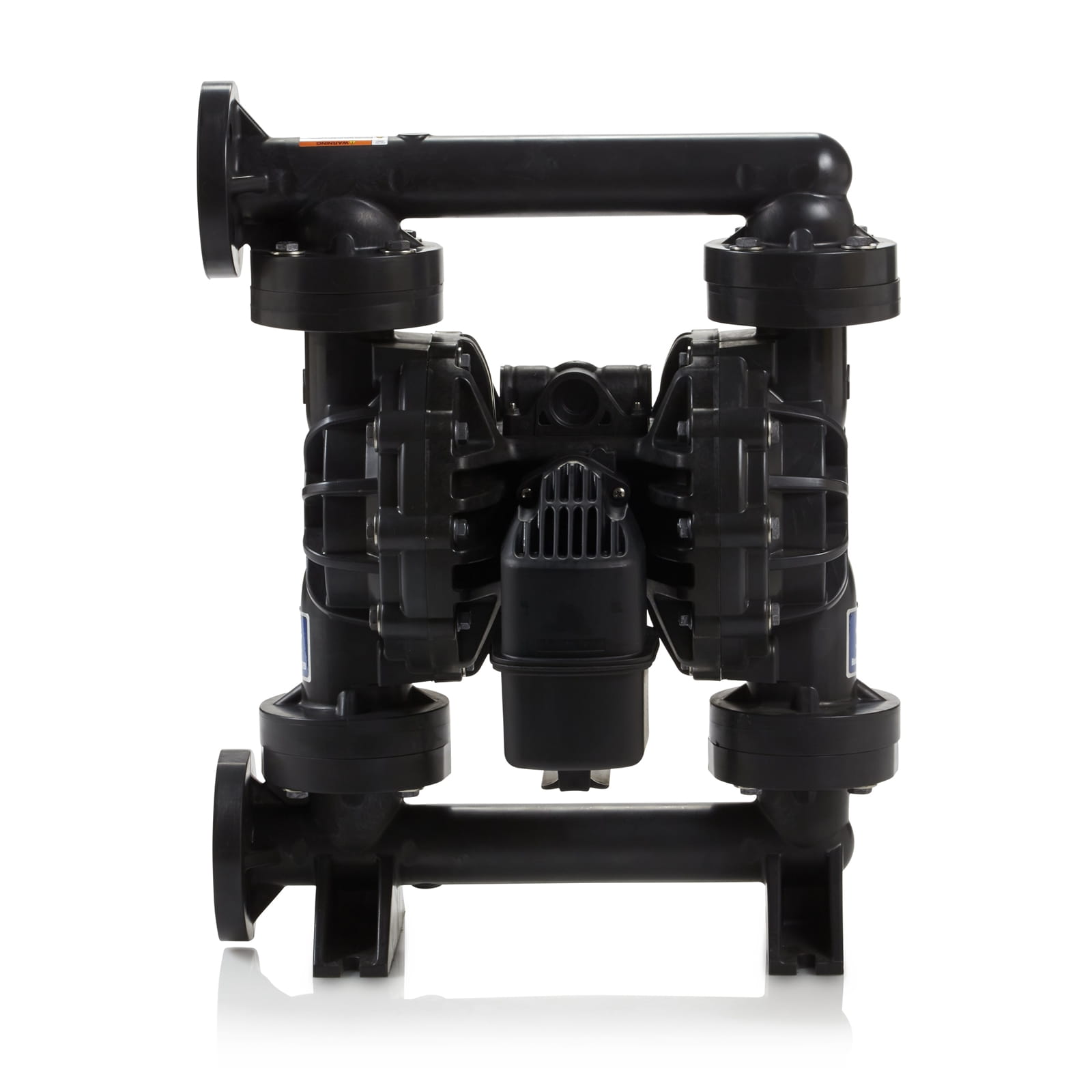 Pompa Husky 15120 PVDF, corpo centrale in PP, sedi in PVDF, sfere in FKM e membrana in FKM