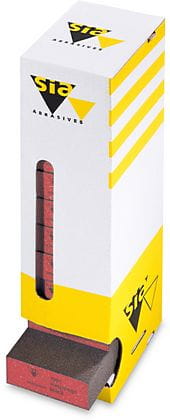 sia Abrasives 7991 siasponge block – Schleifblock – 10 Stück, medium (180)