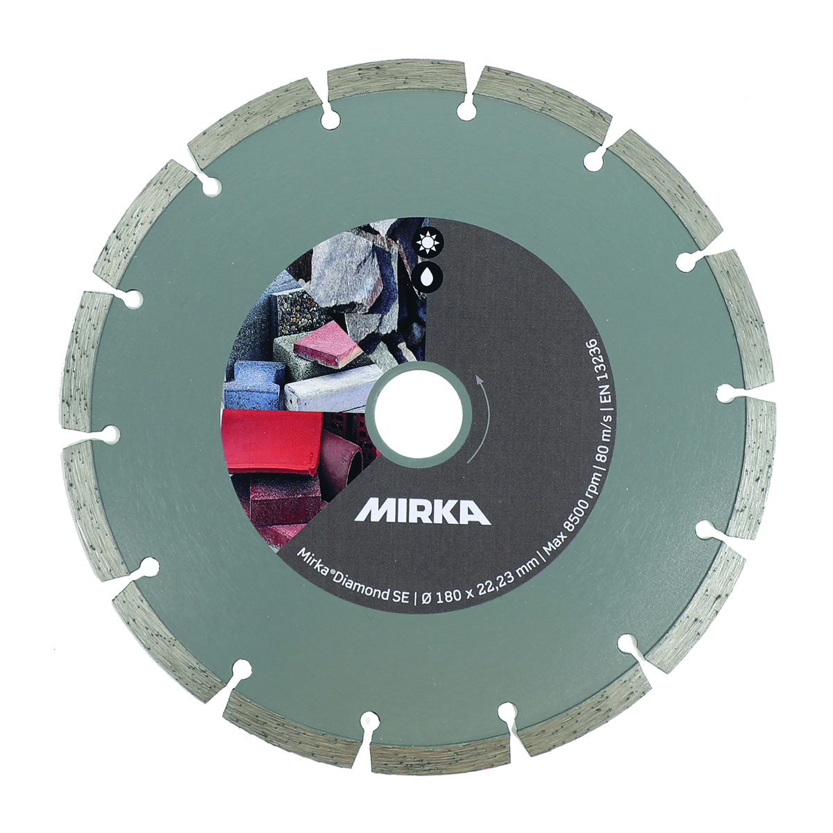 Mirka – Abrasives & Polishes | Cutting discs | Mirka® Diamond Wheel SE 125 mm
