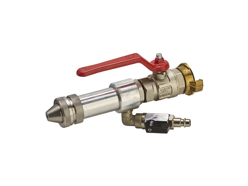 Beschichtpunkt – low-pressure spray lance for coatings and paste-like materials