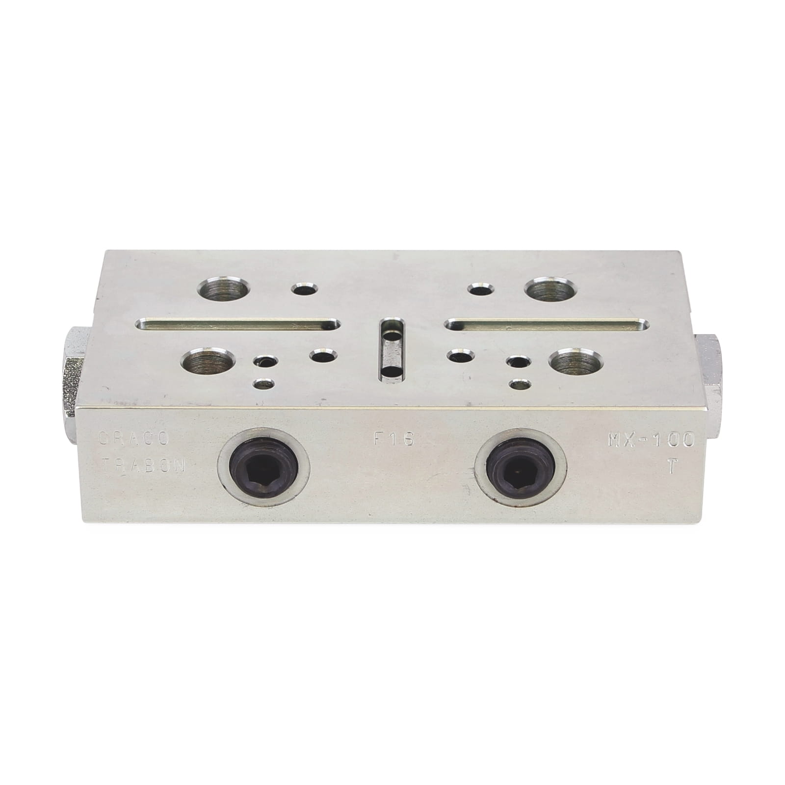 Trabon® MX inlet manifold - MX-50S - 1.64 cm³ (0.100 in³)