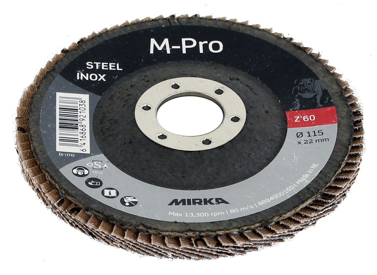 Mirka Flap Disc M-PRO 115x22mm ZIR 80