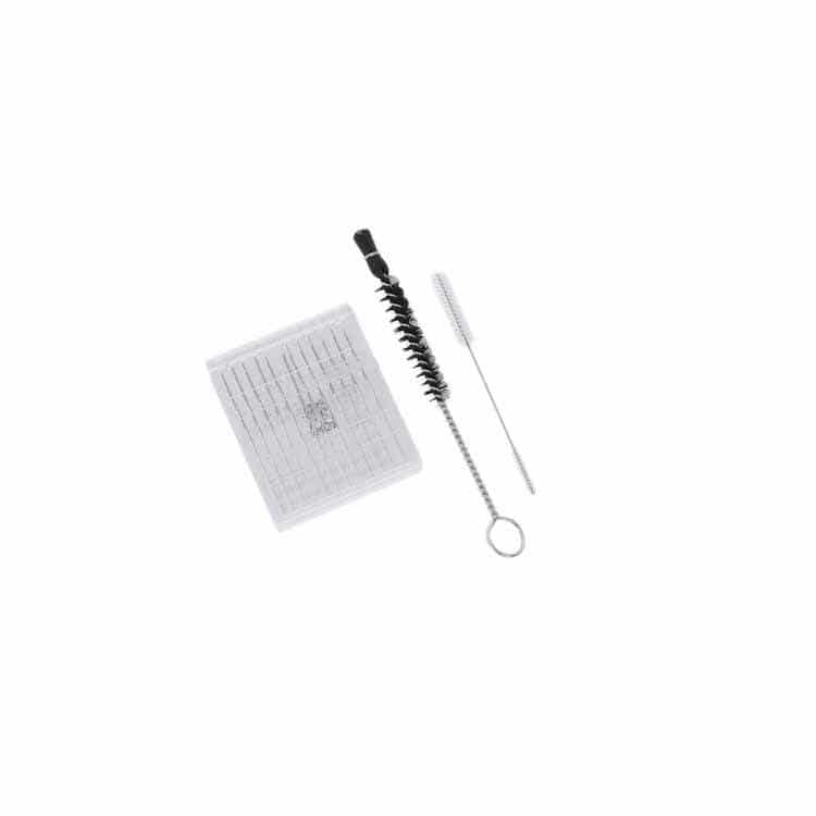 SATA Reinigungs-Set [mit 2 Stück Reinigungsbürsten, mittel und 12 Stück Düsenreinigungsnadeln]
