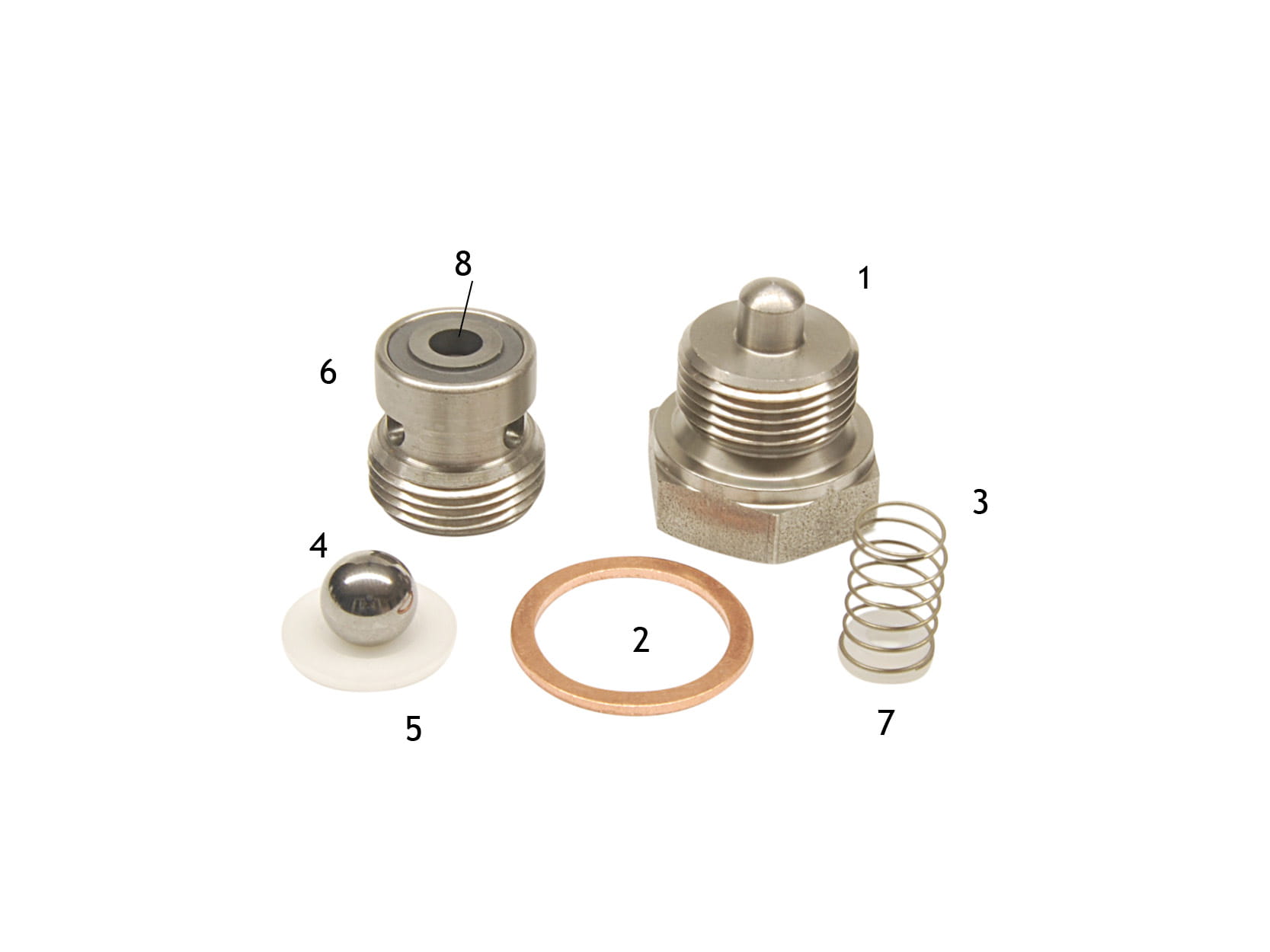Beschichtpunkt Dichtungsatz (3 Stk.) für FM63017 Winkelkopf
