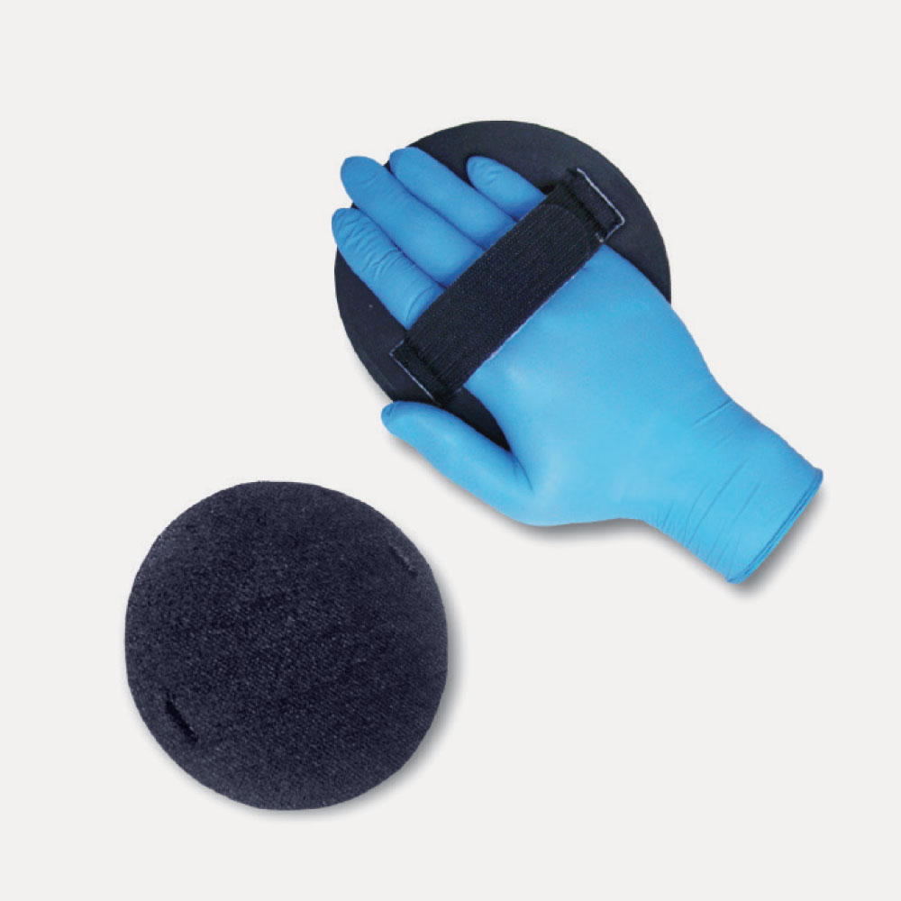 GŁOWICA OBROTOWA E-D-HANDSCHLEIFTELLER elastyczna Ø 149 mm – elastyczna tarcza szlifierska (bloki szlifierskie/tarcze szlifierskie/pilniki)