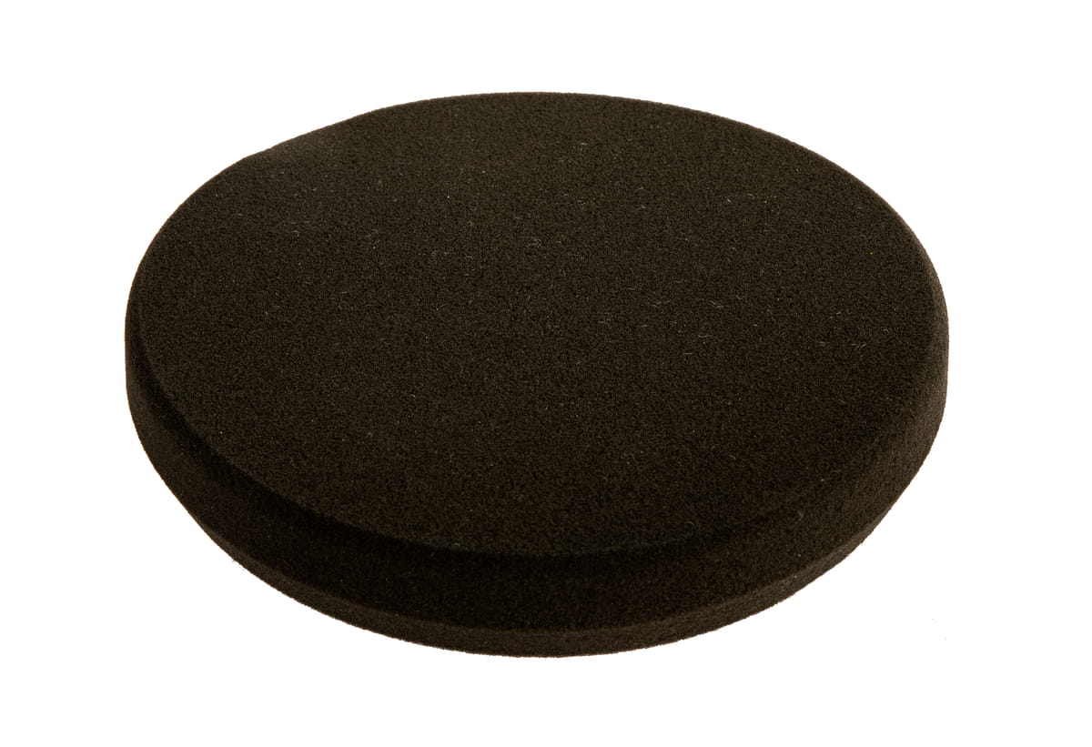 Mirka Schaumstoffpad 150x25mm schwarz flach, 2/Pack
