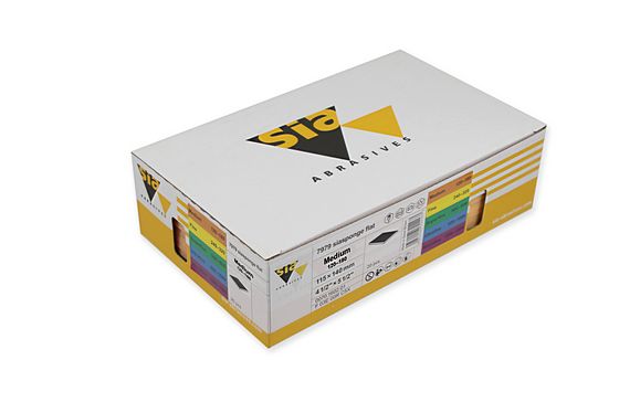 sia Abrasives 7979 siasponge flat – Schleifpad – 20 Stück, microfine (1200-1500)