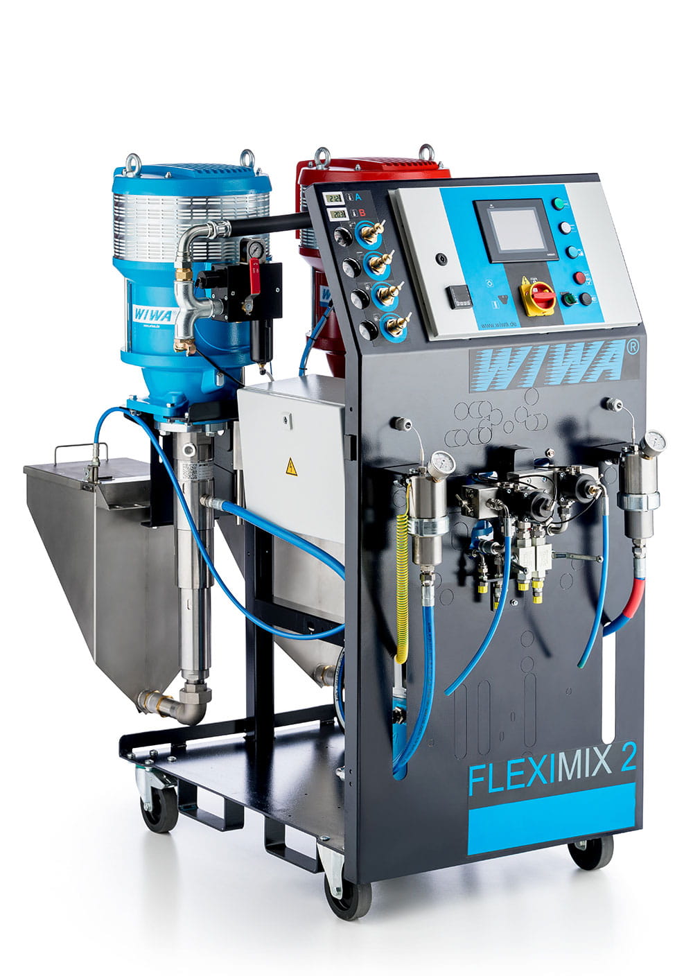 WIWA FLEXIMIX 2 HERKULES GX 2-K Serie für maximale Förderleistung (Konfiguration auf Anfrage)