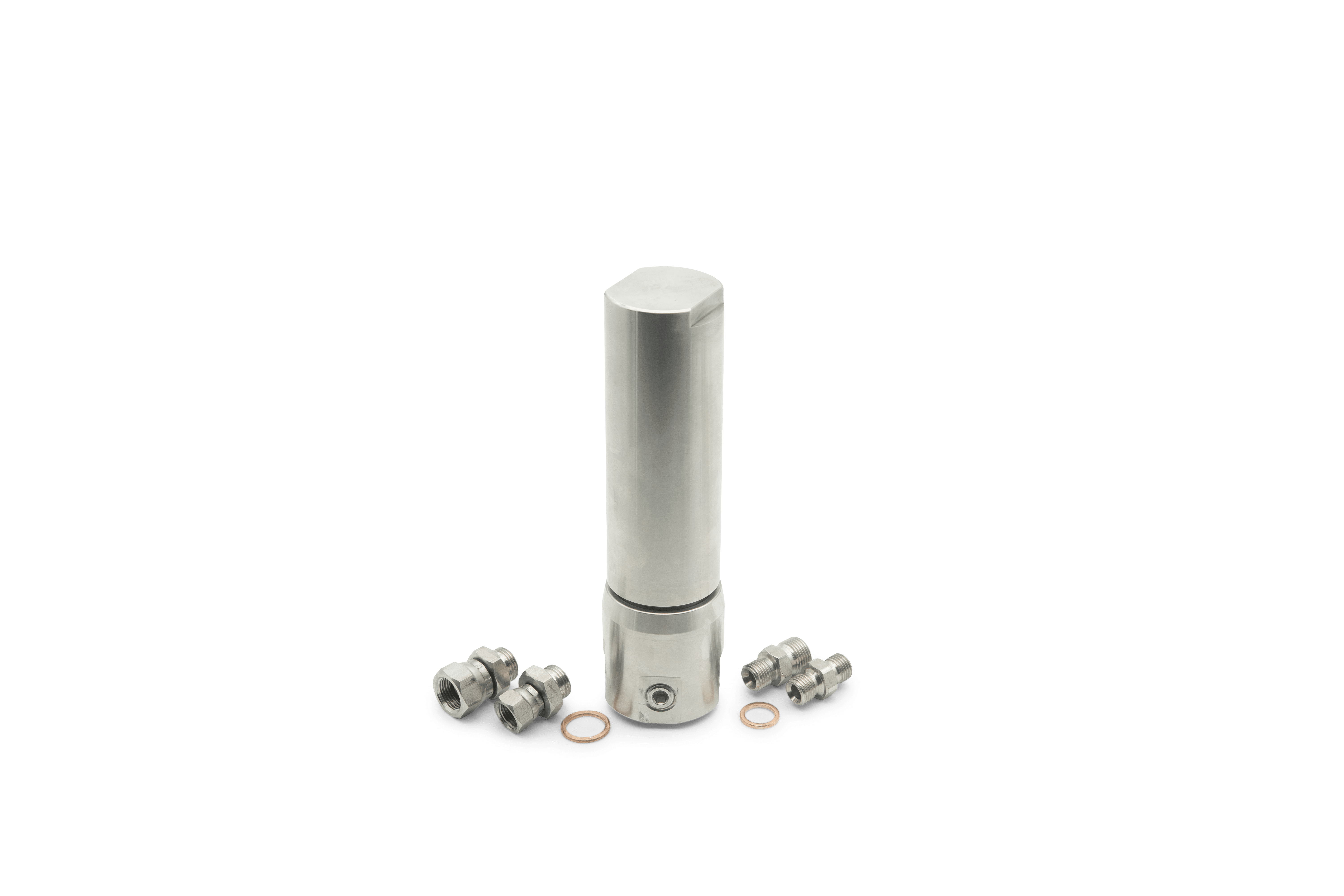 Carcasa de filtro de alta presión MASPRA 500 bar de acero inoxidable para sistemas Airless