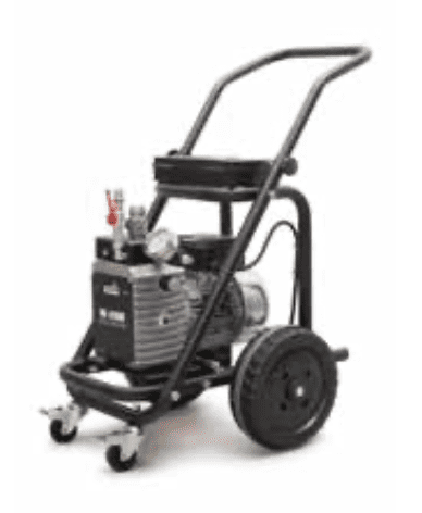 Airless Pumpe A5000 auf Fahrwagen