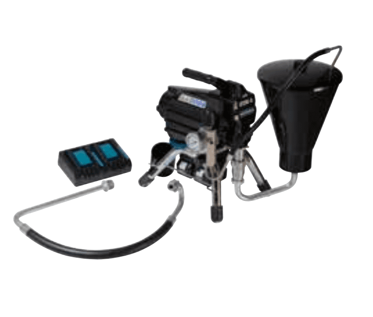 Maspra SprayPack Airless BS20 auf Tragegestell - Flexibles Ansaugsystem 5 Ltr - Batteriebetriebene Spritzgeräte