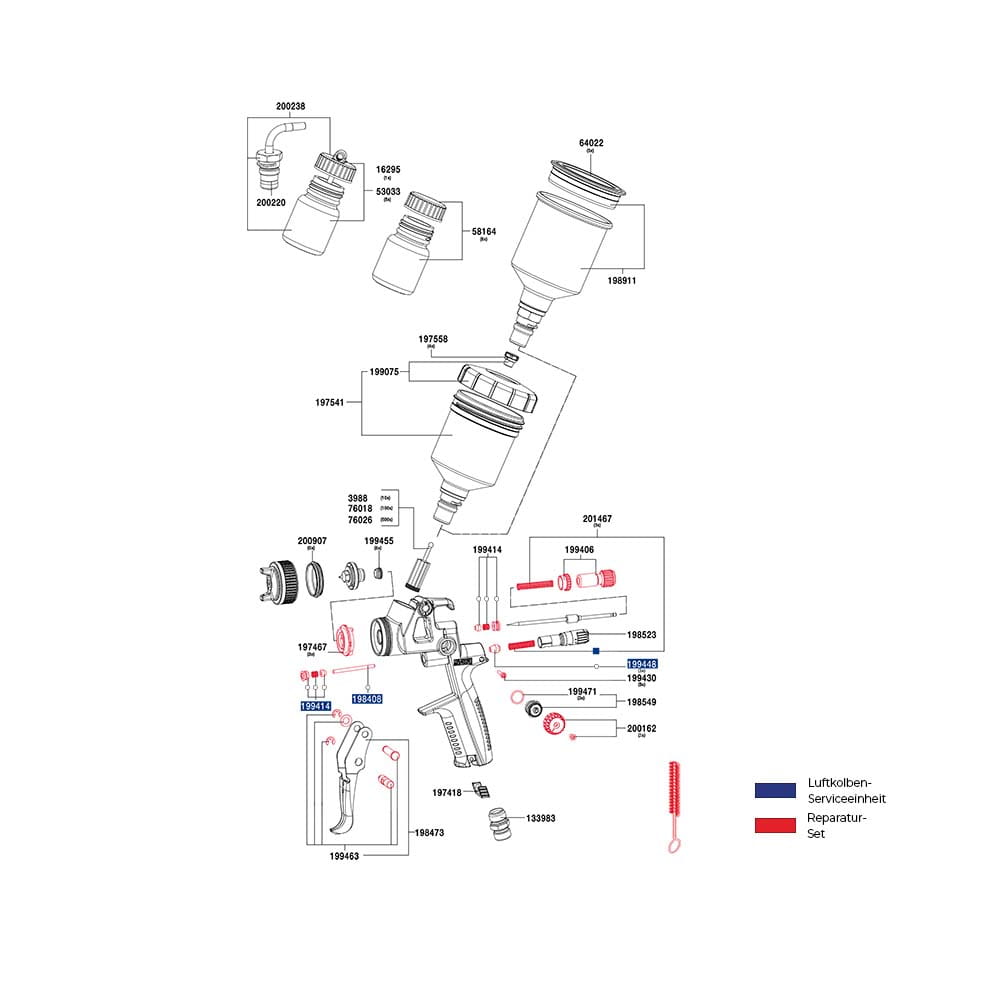 _SATA Pièces détachées SATAminijet 4400 B