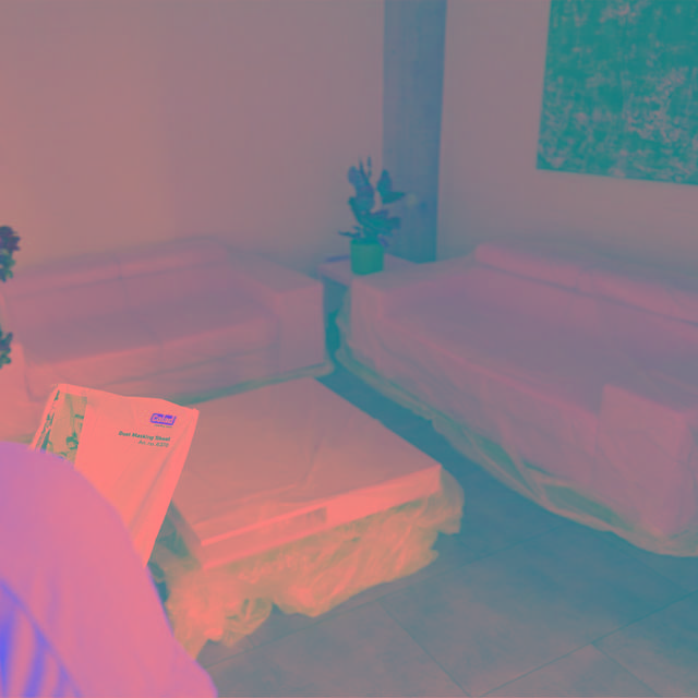 Telo di protezione per imbianchini Colad 4 m x 5 m