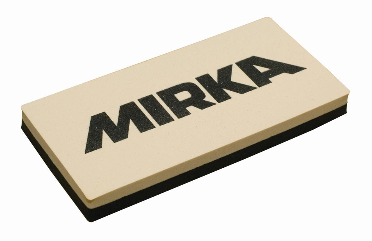 Mirka hand block Mirka 125x60x12mm 2 S soft/hard