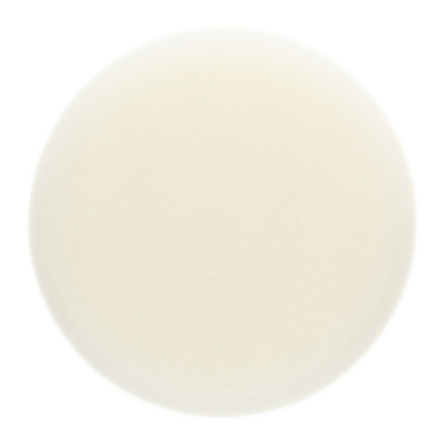 Disque en mousse Mirka blanc plat