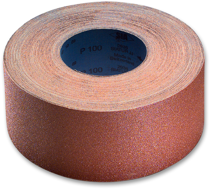 sia Abrasives 2936 siatur jj – Gewebe-Schleifrolle – 100 mm x 50 m – Körnung 240