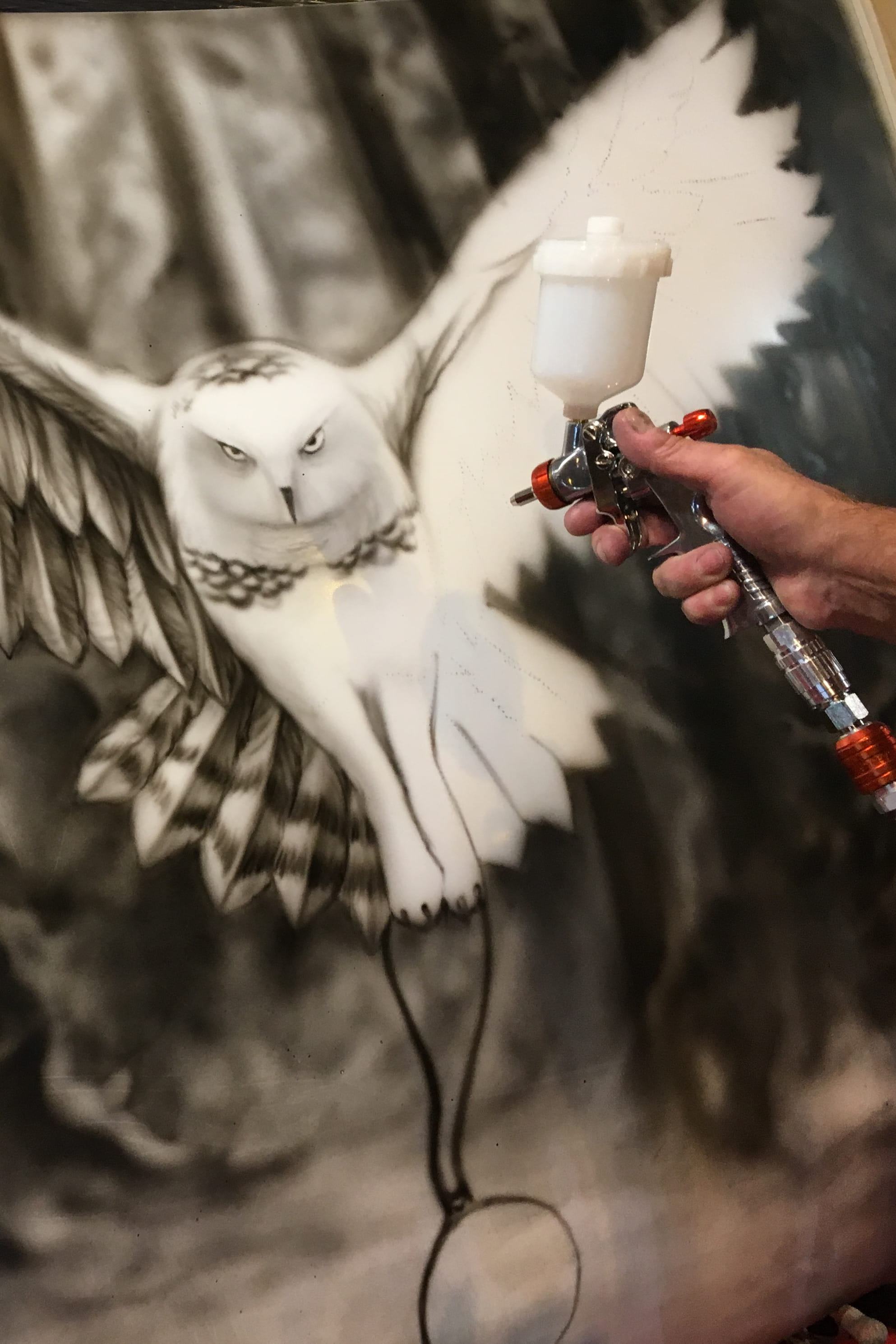 Sagola 475 XTech Anwendung – Retusche/Detailarbeiten