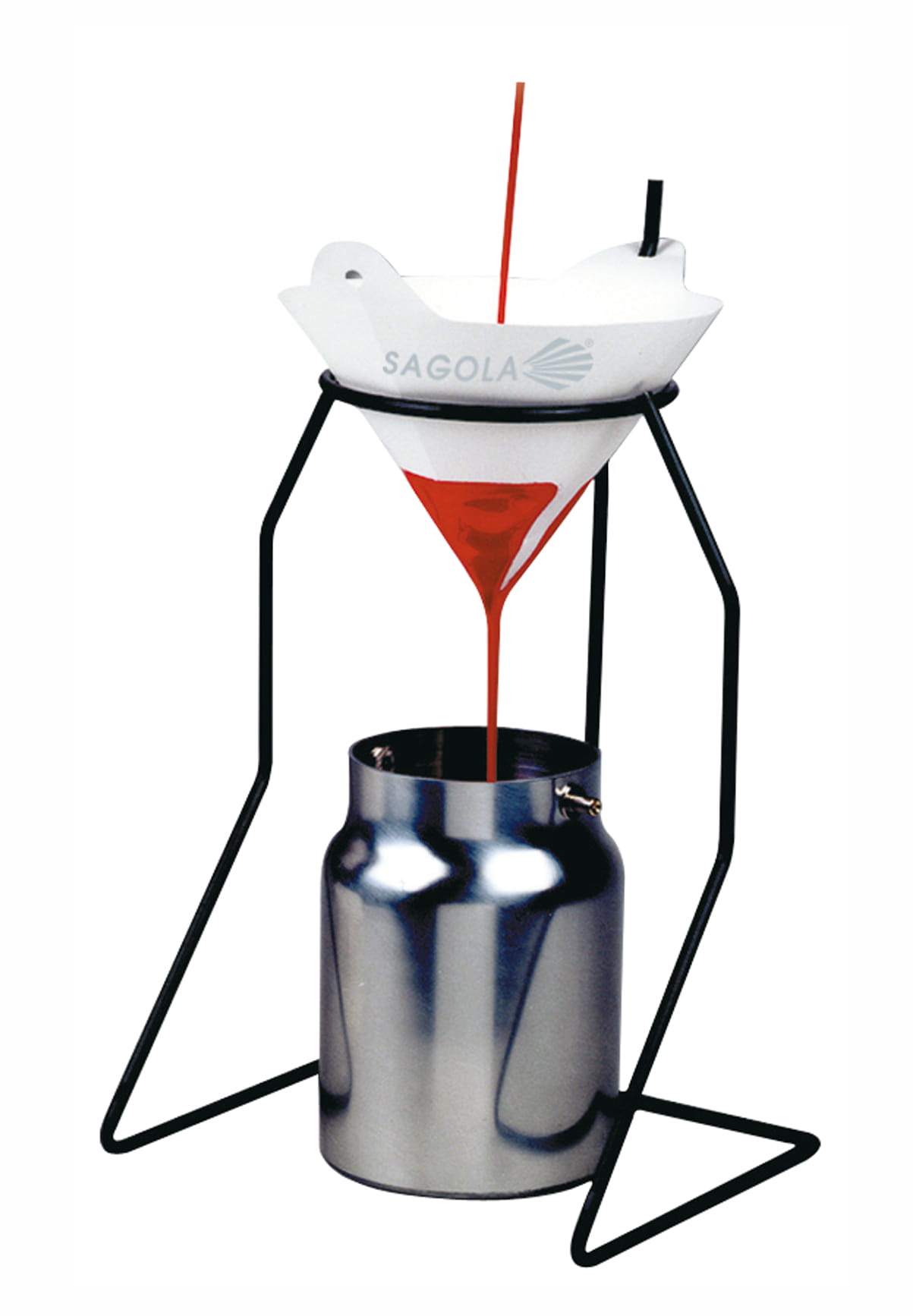 Sagola Papier-Lackfilter / -Sieb – 190 µm; Packung mit 1000 - Für grobe Filtration