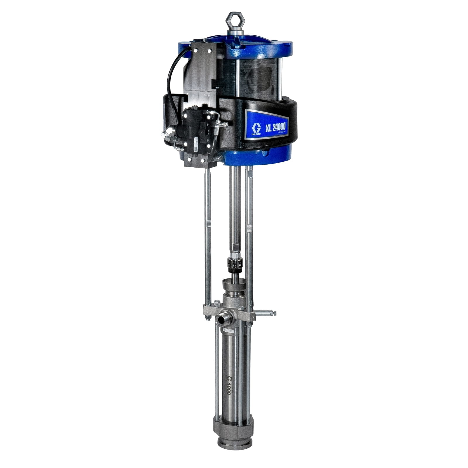 47:1 - 1000 cm³ Dura-Flo-Pumpe mit XL 24000-Luftmotor, MaxLife Kohlenstoffstahlkonstruktion