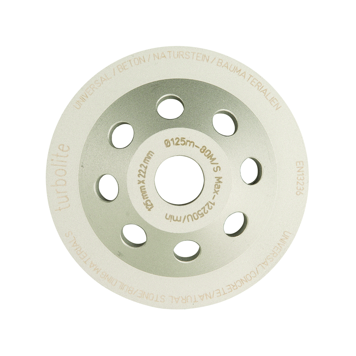 Mirka – Abrasives & Polishes | Cutting Discs | Mirka® Diamond Cup Wheel SD 125 mm