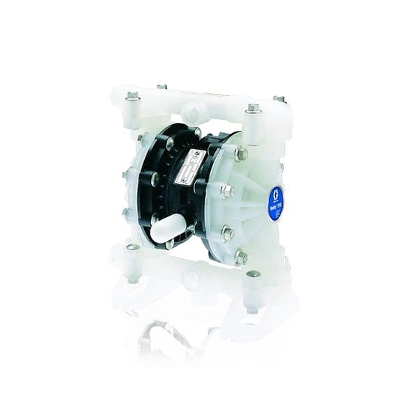 Husky 515 PP (1/2" BSP) standard pump, PP centre housing, PP seats, FKM balls and FKM diaphragm