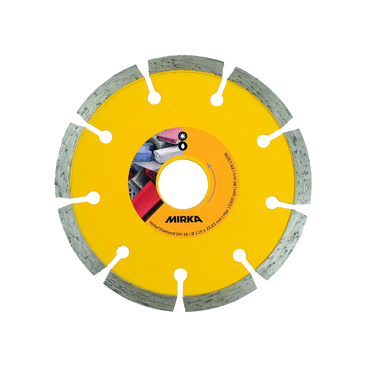 Mirka - Productos abrasivos y abrillantadores | Discos de corte | Mirka® Diamond Wheel DIY SE 115 mm