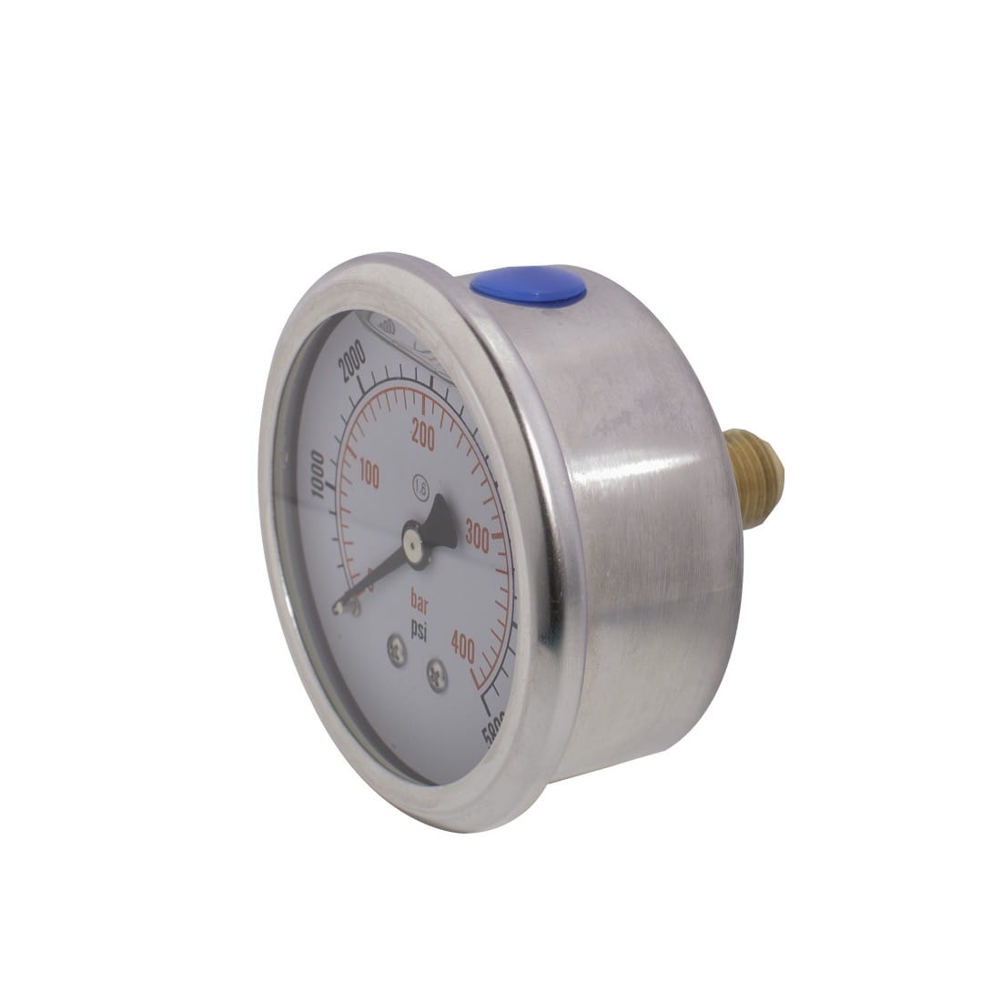 MASPRA Manometer 0–400 bar, Typ Axial