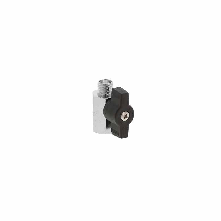 Rubinetto a sfera 1/4" (filettatura esterna) x G 1/4" (filettatura interna) [per SATA dry jet]