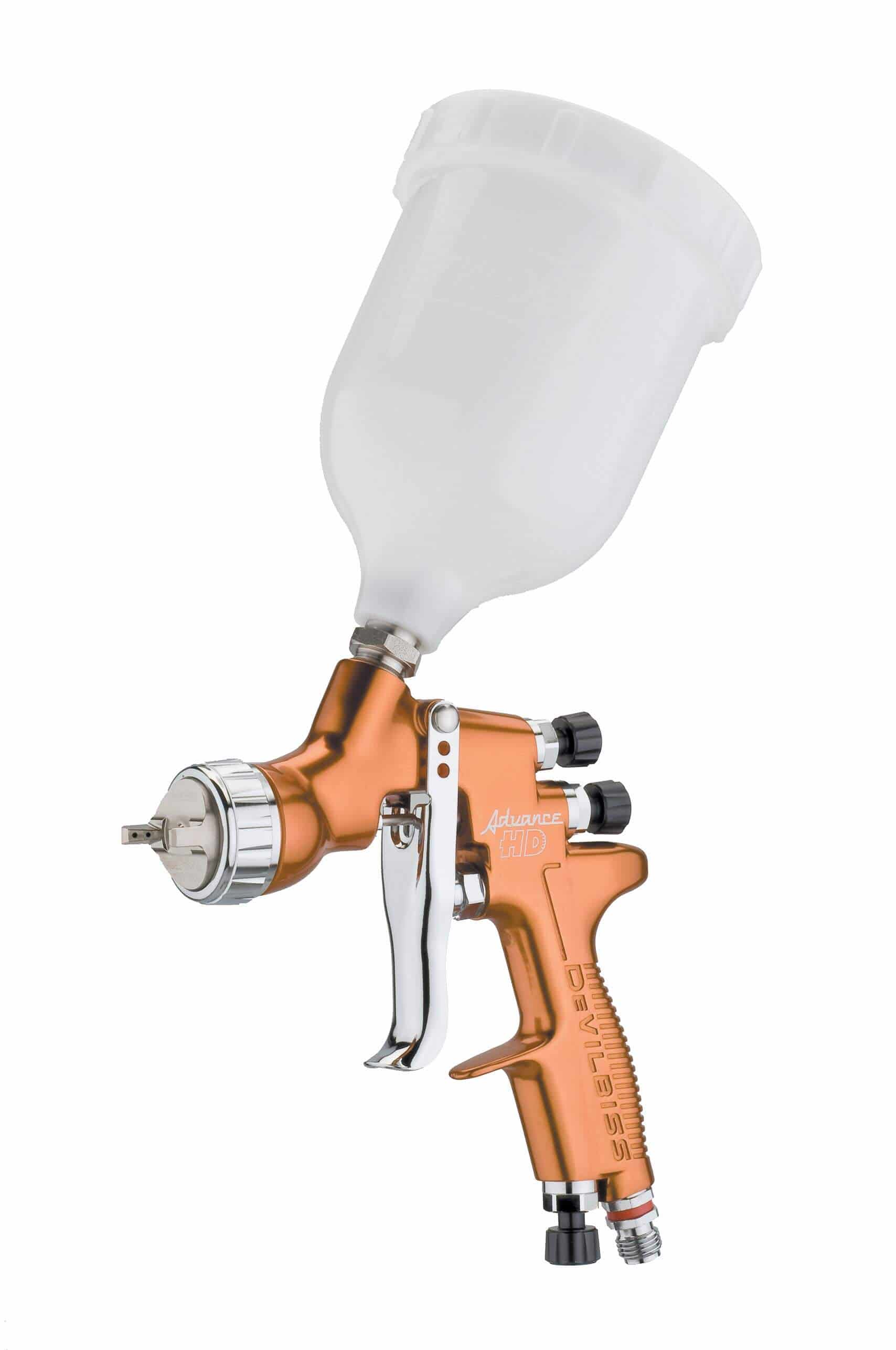 DeVilbiss Cspray Kesselpistole, konventionell mit 0,85 mm Edelstahl Nadel/Düse und CDT luftkappe