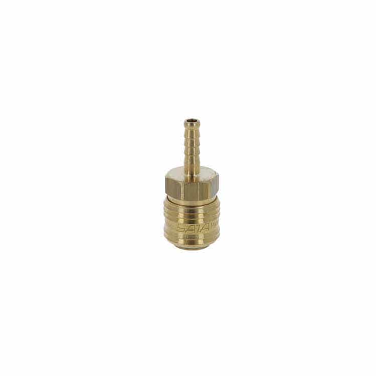 SATA Schnellkupplung mit Schlaucholive 6 mm