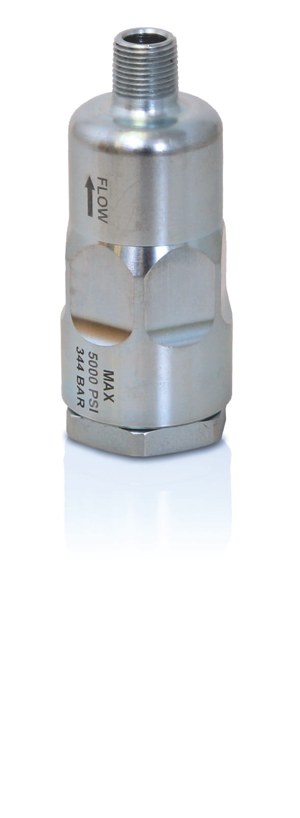 400 Mikron Inline-Filter, max. 344 bar (5000 psi) Einlassdruck