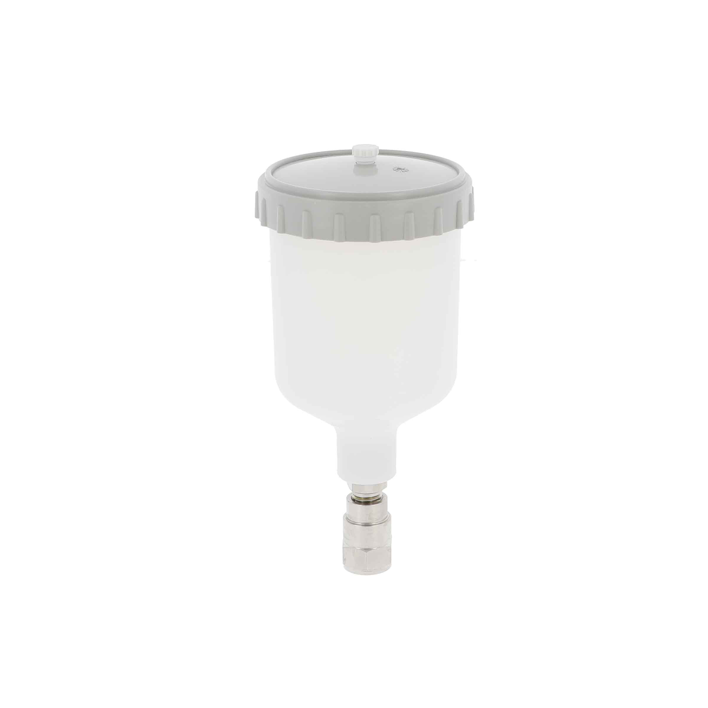 Bicchiere riutilizzabile in plastica da 0,3 l con filettatura fine completo [per SATAjet B, jet GR, jet NR 95]