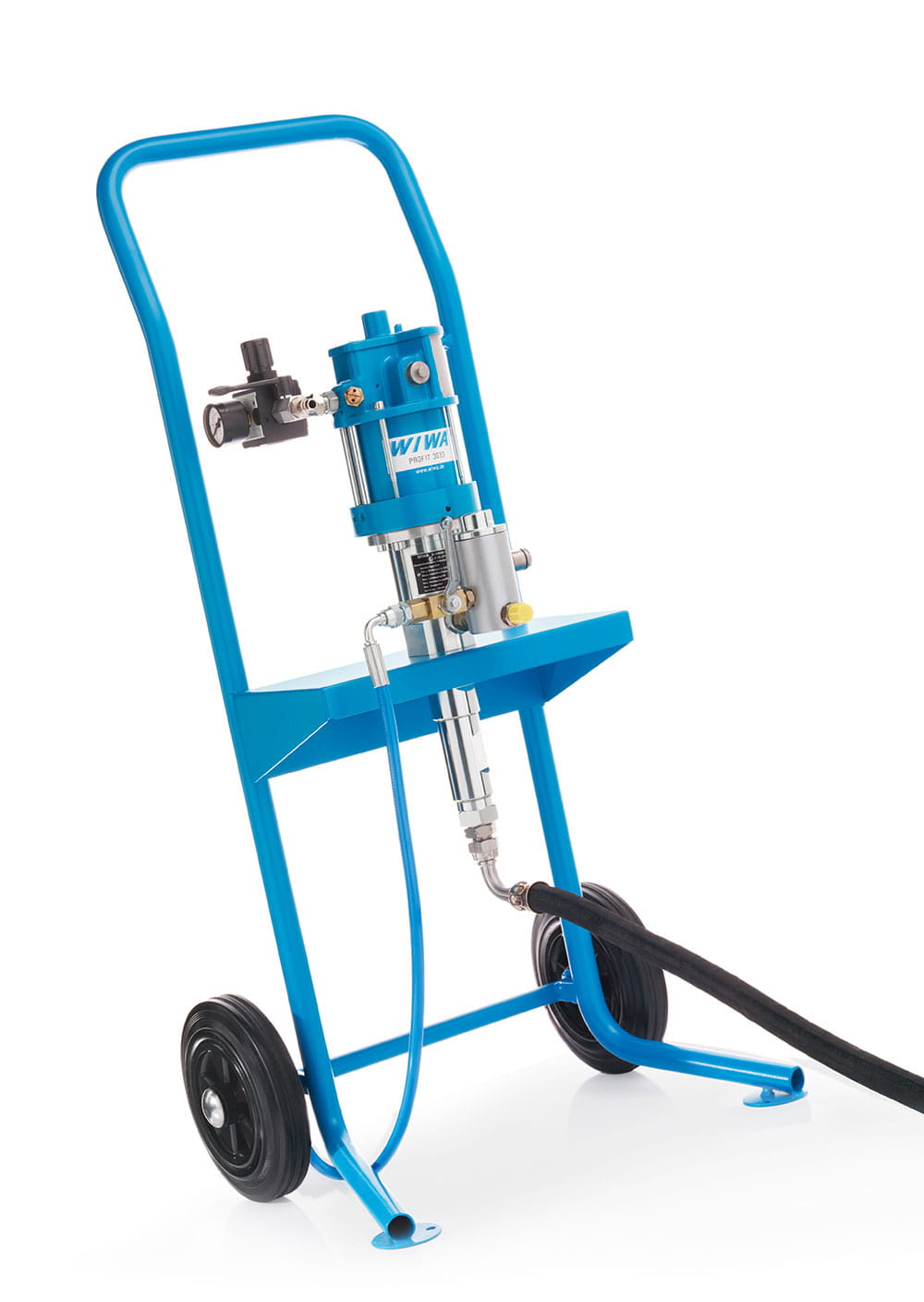 WIWA PROFIT Model 3010 Air Combi Lackieranlage auf Dreifuß Edelstahl, rost- und säurebeständig
