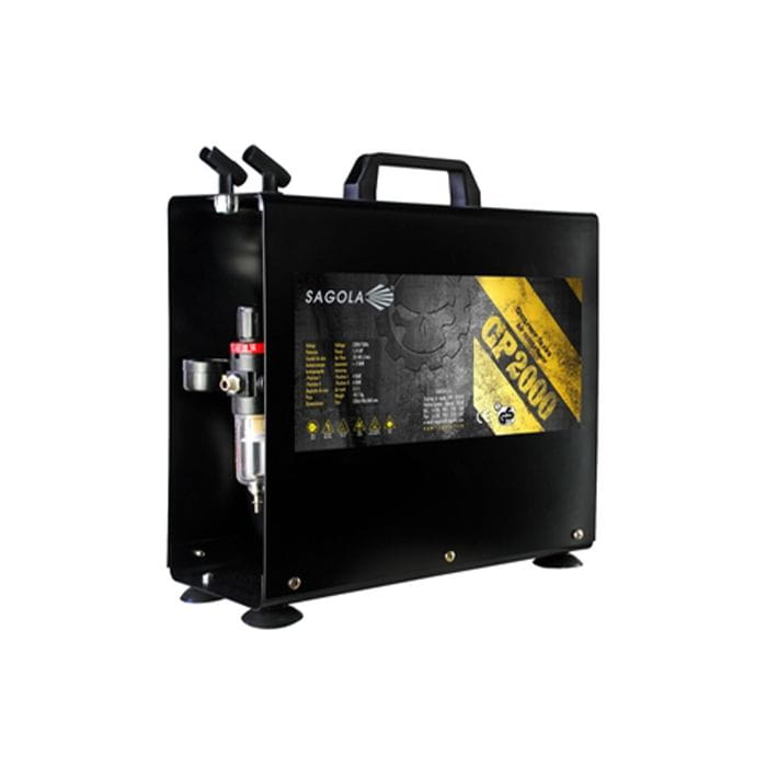 Sagola CP1000 Single Piston Compressor; UK 220V/50Hz,Luftkompressor