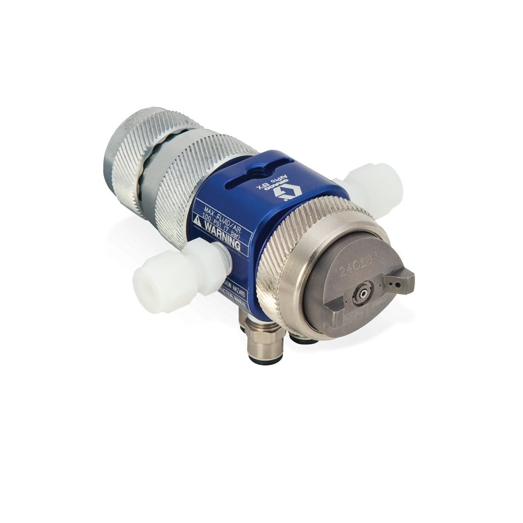 Luftspritzpistole AirPro EFX Auto, Direct Connect, LVMP, 0,9-mm-Düse (0,035 Zoll) Edelstahl-Düse, Materialeinstellknopf mit Feststellring