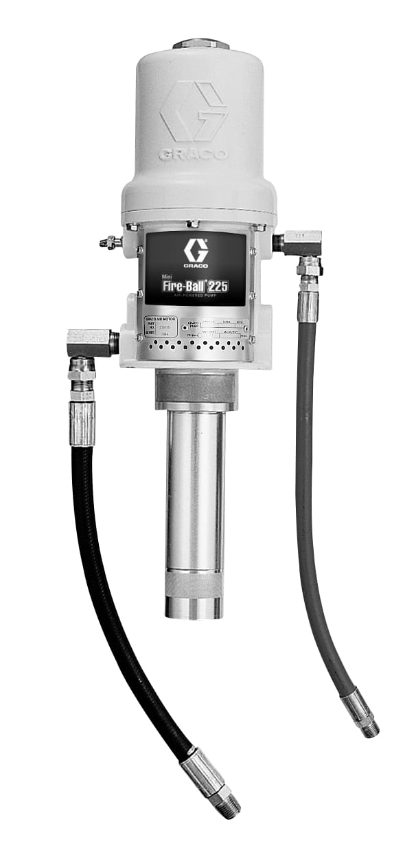 Pompa olejowa Fire-Ball® serii 300 o uniwersalnym rozmiarze, 5:1, 55 galonów – uniwersalne kompletne urządzenie