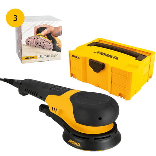 Mirka - System solutions | Mirka-DEROS-RS-System-Ultimax-Ligno (KIT2413WOMDE) Mirka
