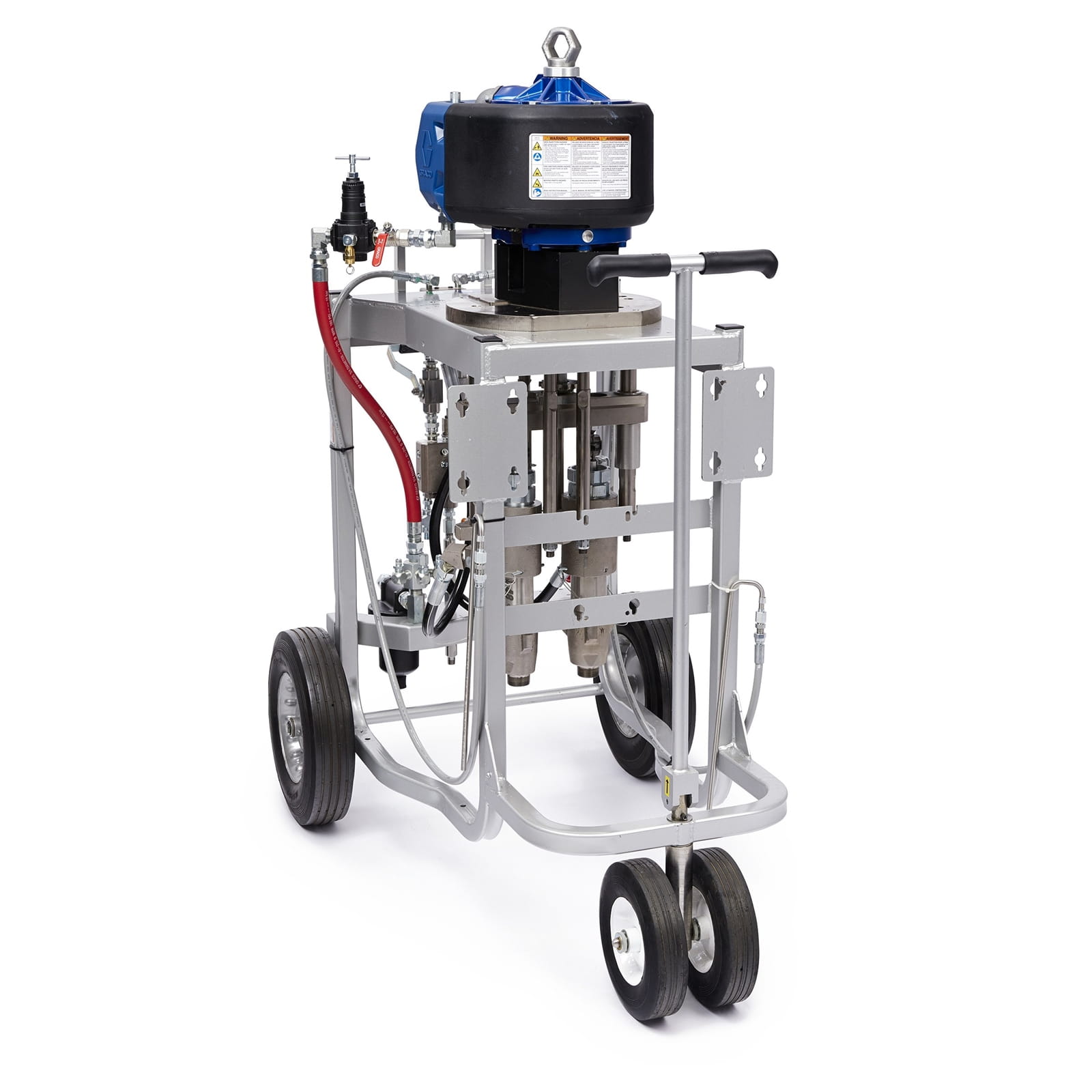 Kompletny zestaw natryskowy XP35 do obszarów niebezpiecznych, podwozie, stosunek mieszania 2:1, pistolet XTR