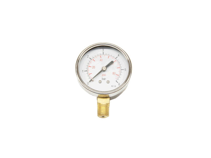 beschichtpunkt - Spare part pressure gauge radial ø63mm connection 1/4"