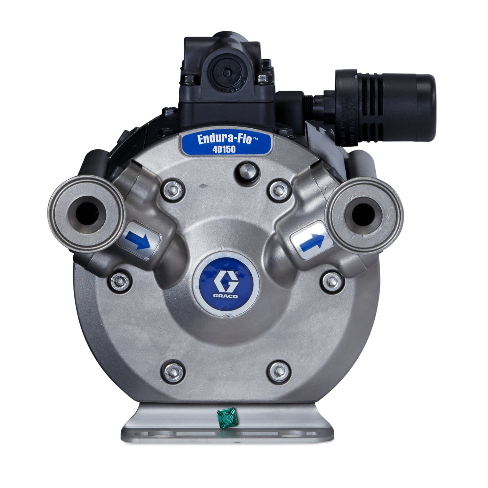 Endura-Flo 4D150, air-operated diaphragm pump 4:1, 150 cm³, Tri-Clamp, DataTrak