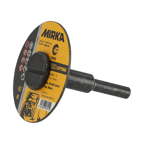 Support Mirka pour disques à tronçonner de 50 mm avec tige de 6 mm,