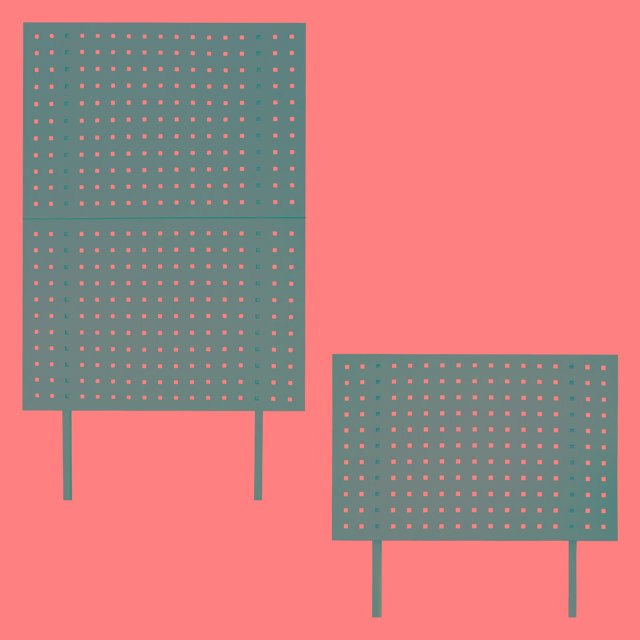 Colad Perforated Back Panel 450 mm for Workshop Trolleys